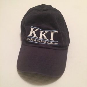 Kappa Kappa Gamma Navy Blue Hat